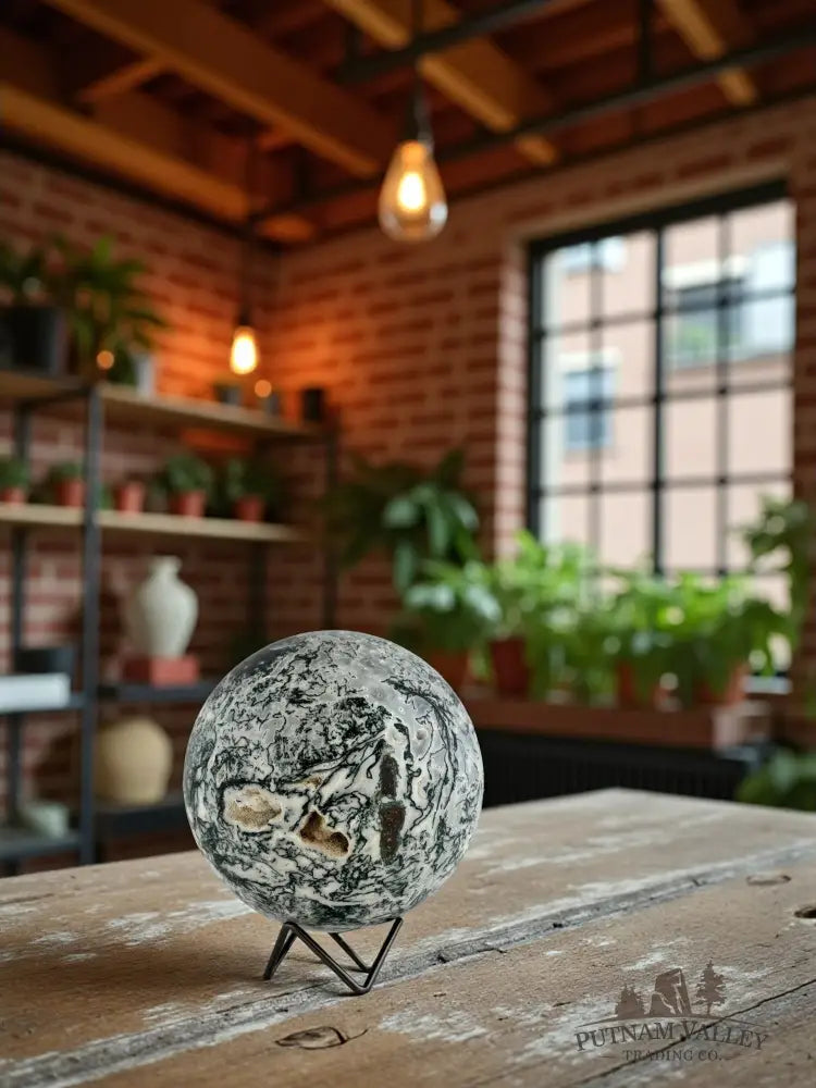 Moss Agate Sphere Sphere