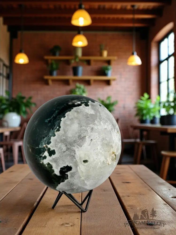 Moss Agate Sphere Sphere