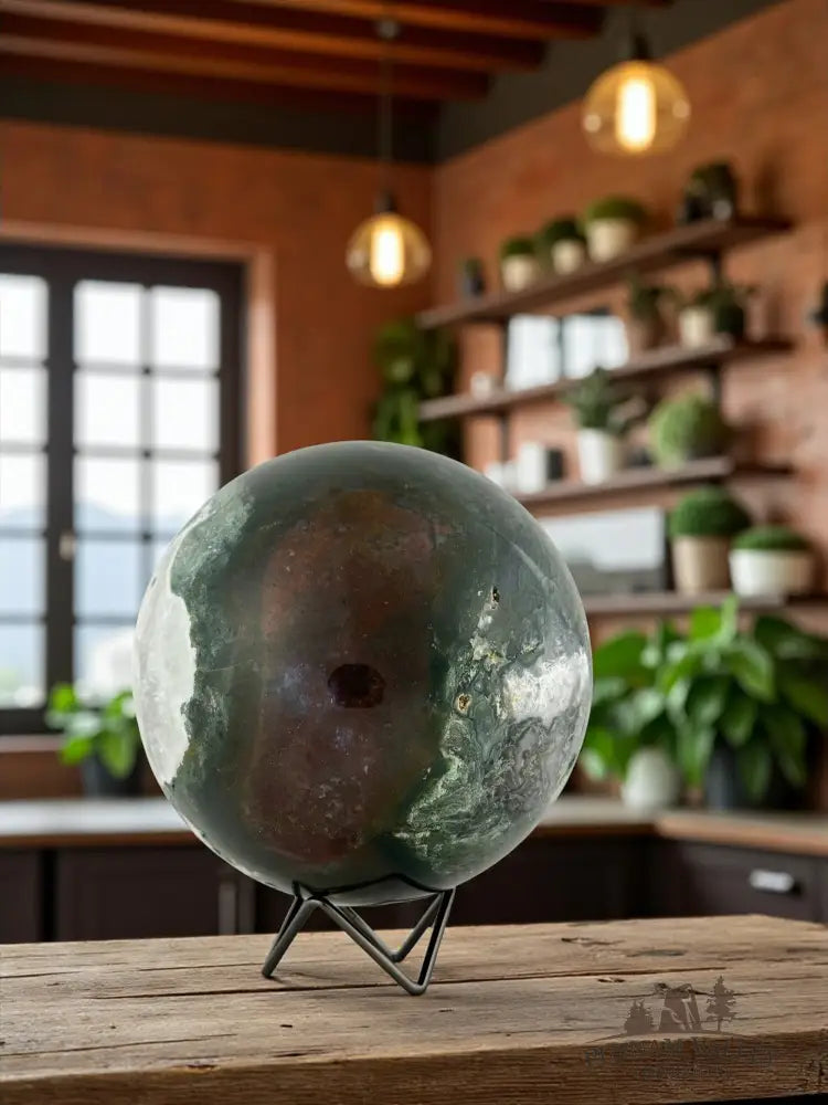 Moss Agate Sphere Sphere
