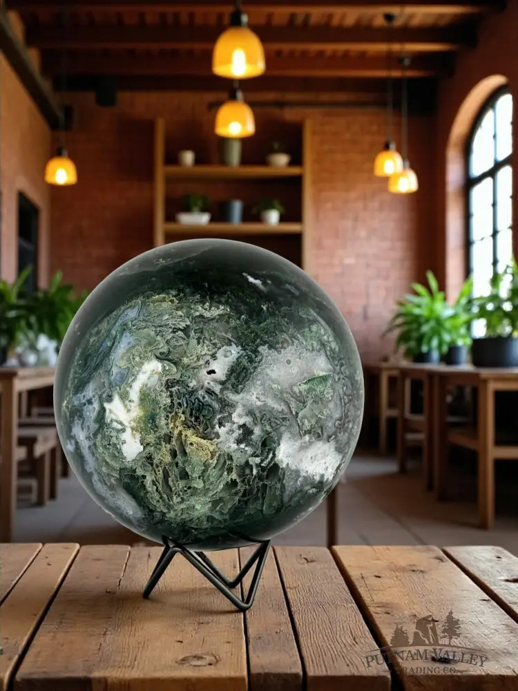 Moss Agate Sphere Sphere