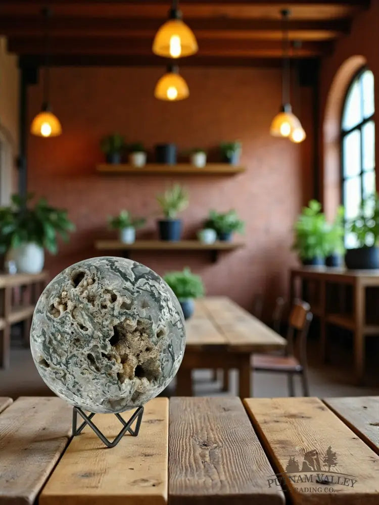 Moss Agate Sphere Sphere