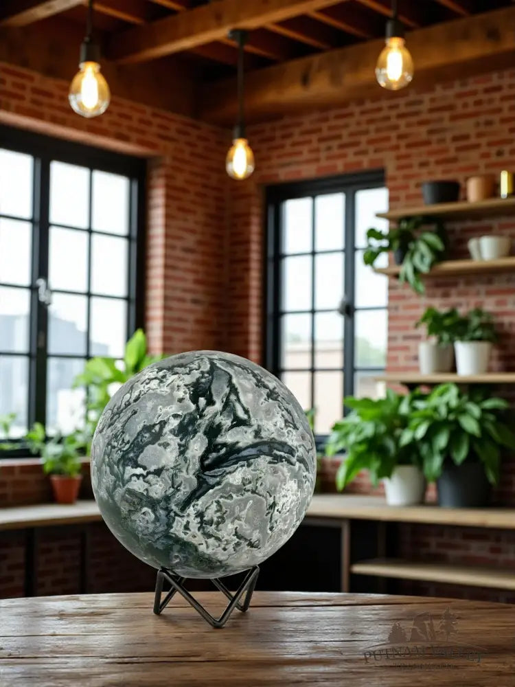 Moss Agate Sphere Sphere