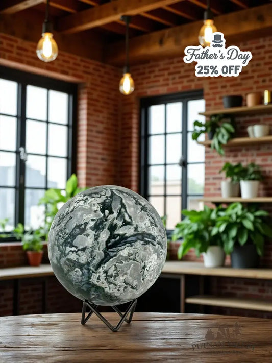 Moss Agate Sphere Sphere
