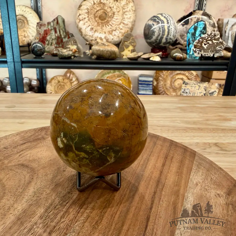 Green Opal Sphere 3.2’’ - Sphere