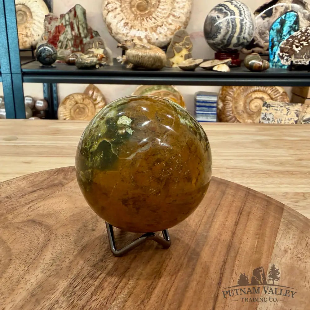 Green Opal Sphere 3.2’’ - Sphere