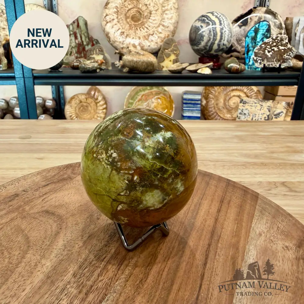 Green Opal Sphere 3.2’’ - Sphere