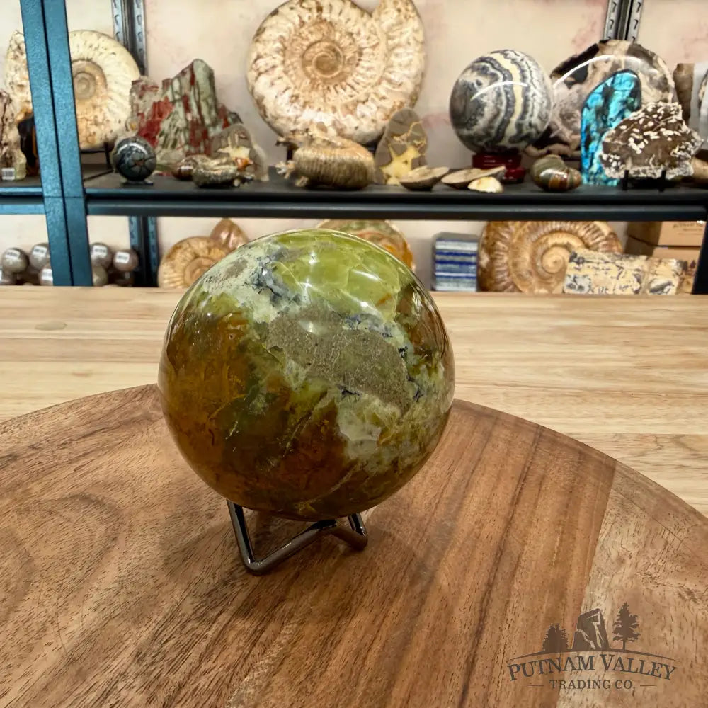 Green Opal Sphere 3.2’’ - Sphere