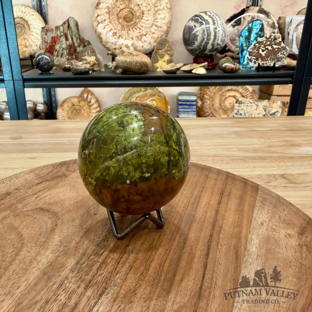 Green Opal Sphere 3.32’’ - Sphere
