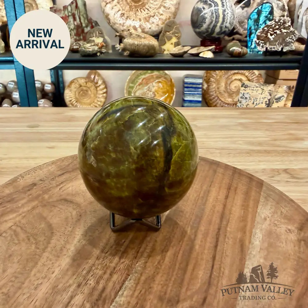 Green Opal Sphere 3.36’’ - Sphere