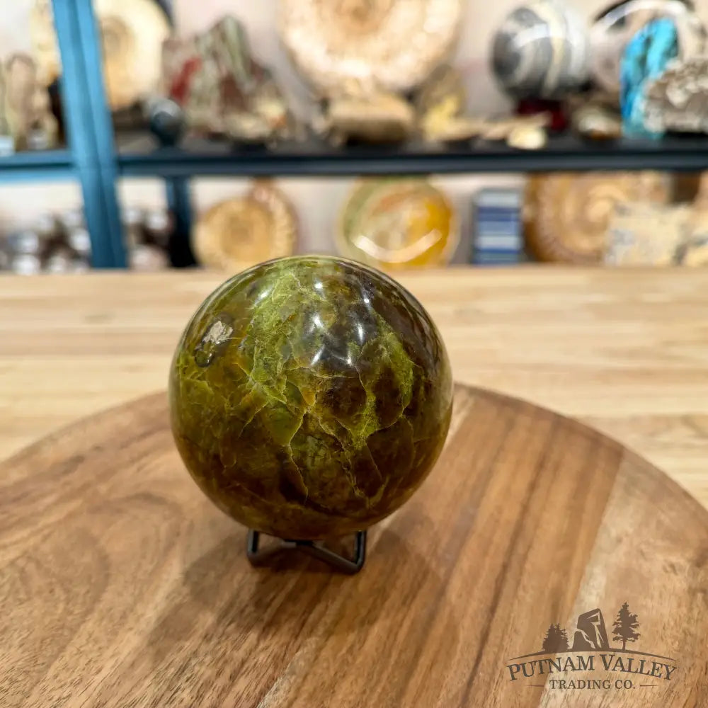 Green Opal Sphere 3.36’’ - Sphere