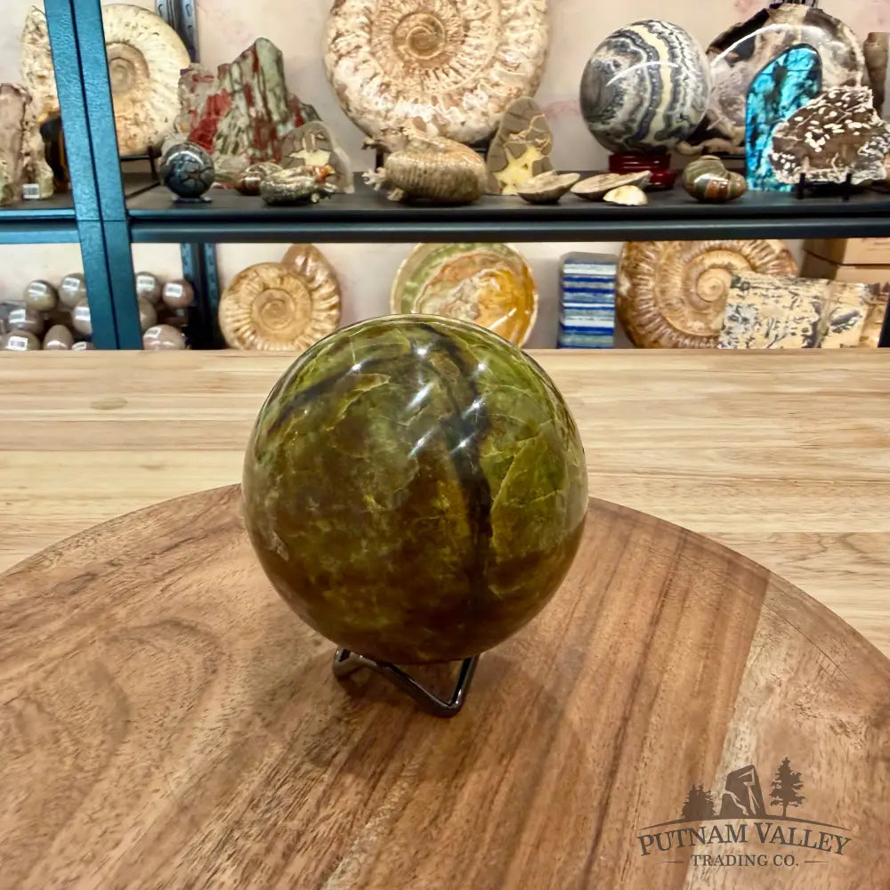 Green Opal Sphere 3.36’’ - Sphere