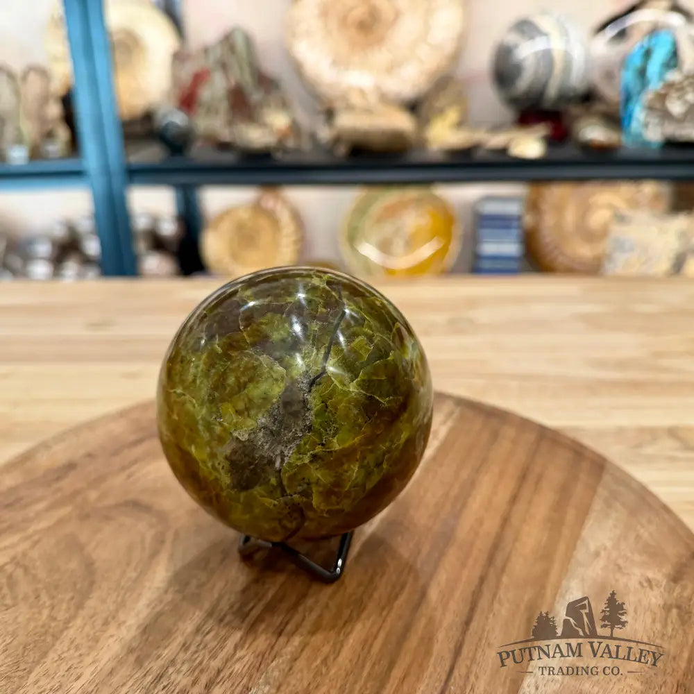 Green Opal Sphere 3.36’’ - Sphere