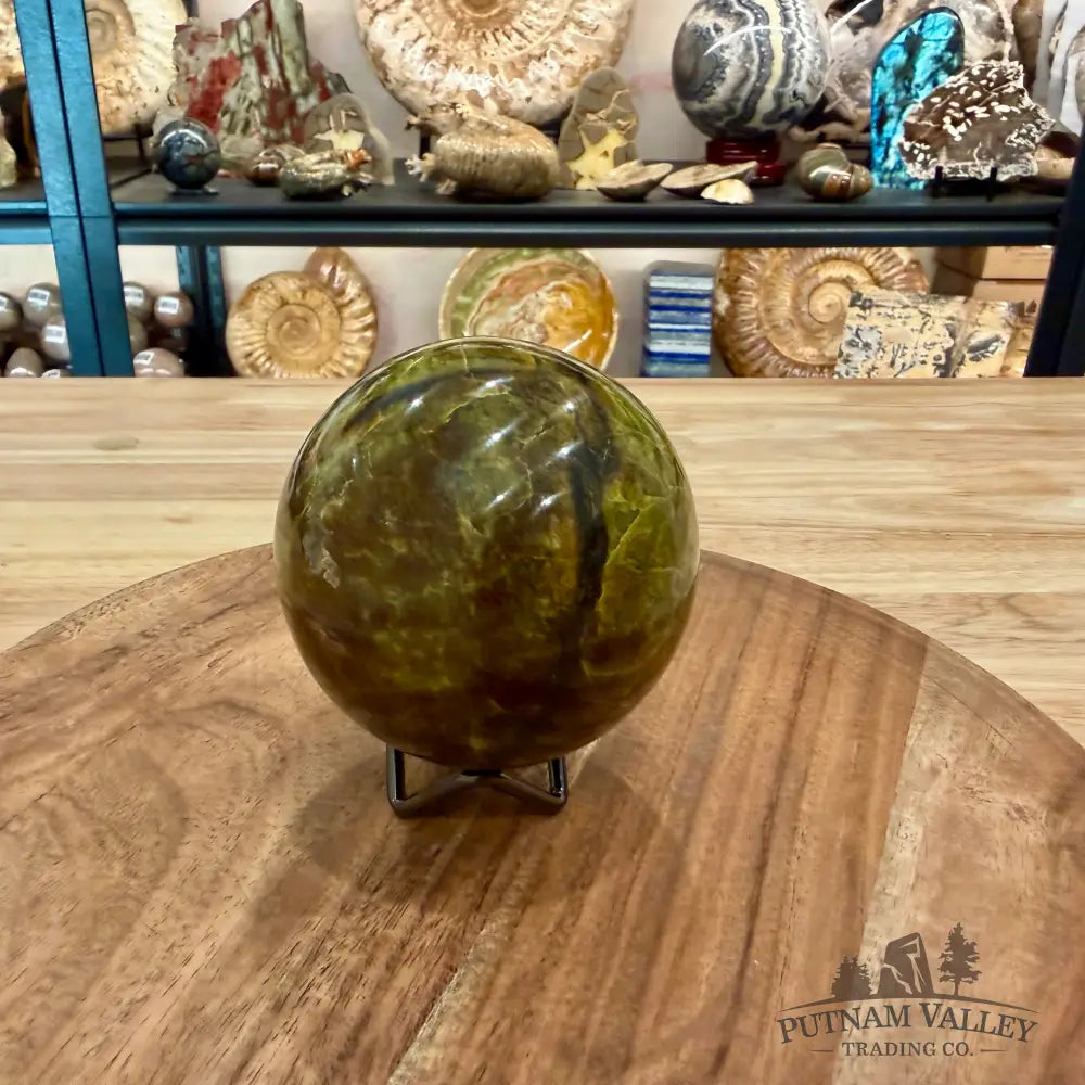 Green Opal Sphere 3.36’’ - Sphere