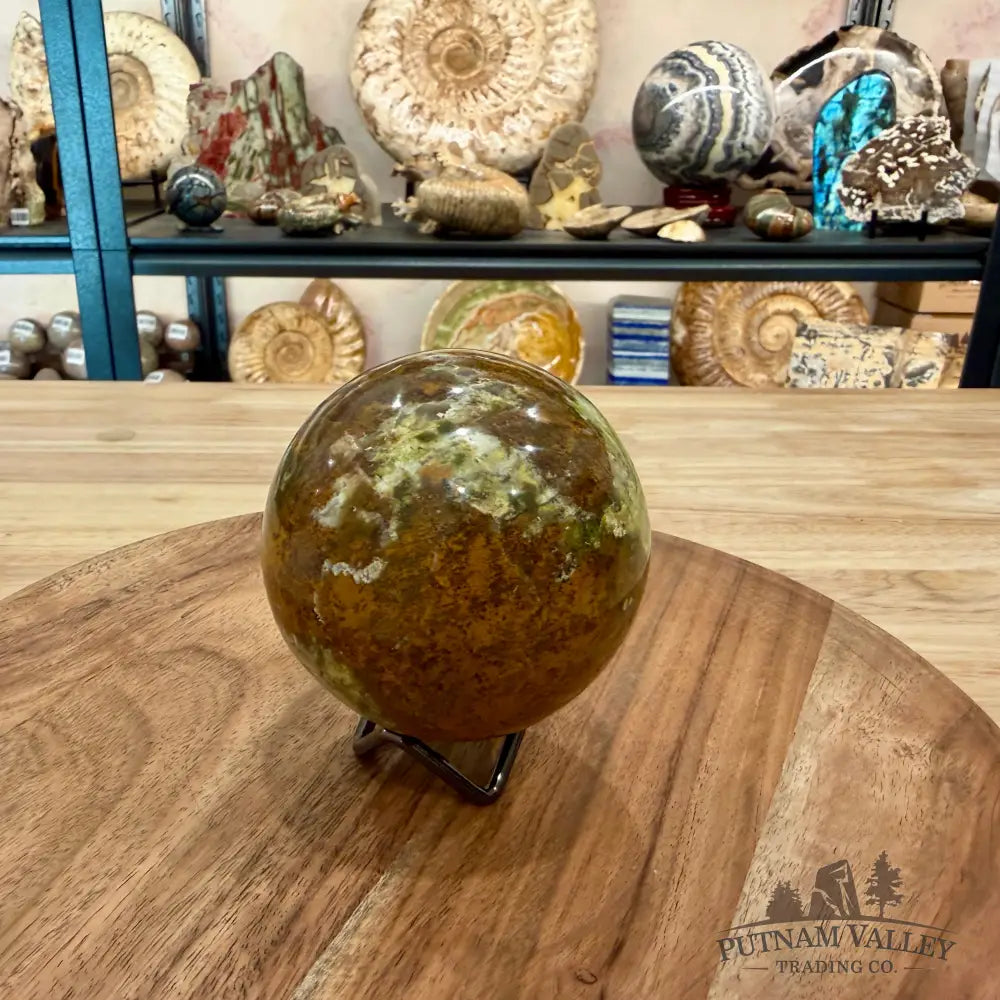 Green Opal Sphere 3.3’’ - Sphere