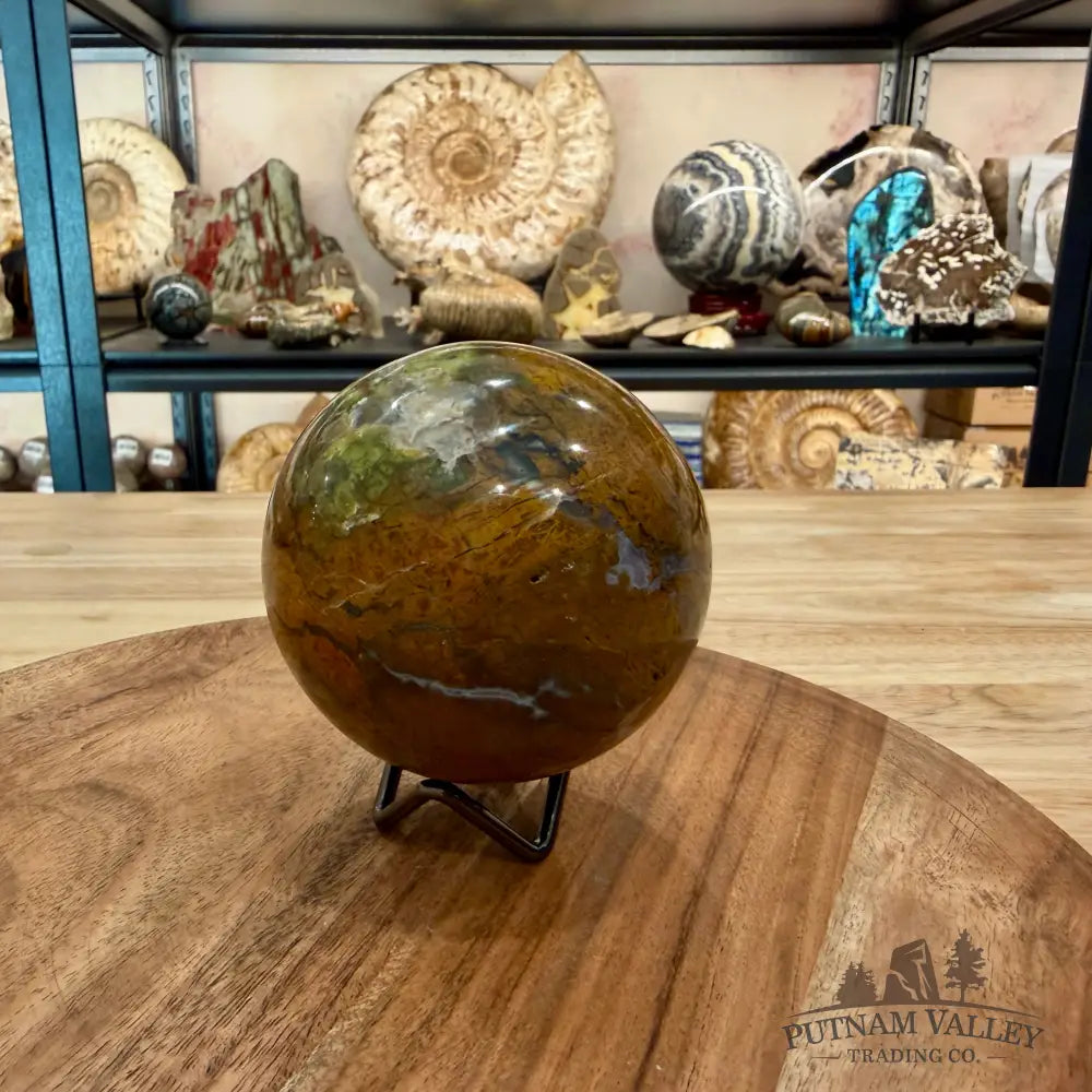 Green Opal Sphere 3.38’’ - Sphere