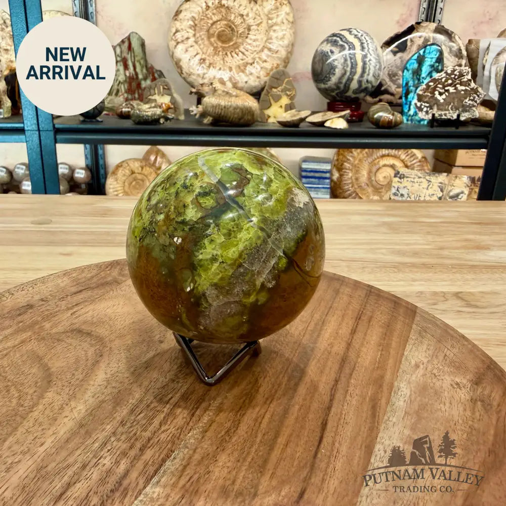 Green Opal Sphere 3.38’’ - Sphere
