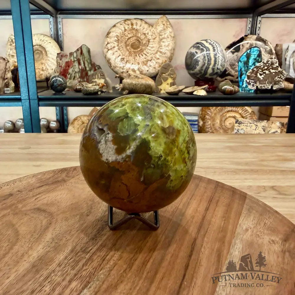 Green Opal Sphere 3.38’’ - Sphere
