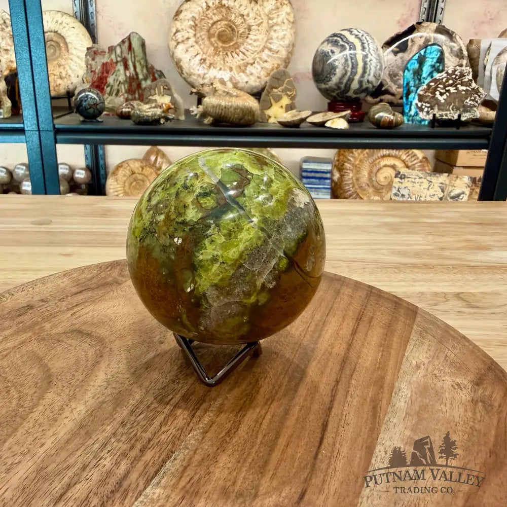 Green Opal Sphere 3.38’’ - Sphere