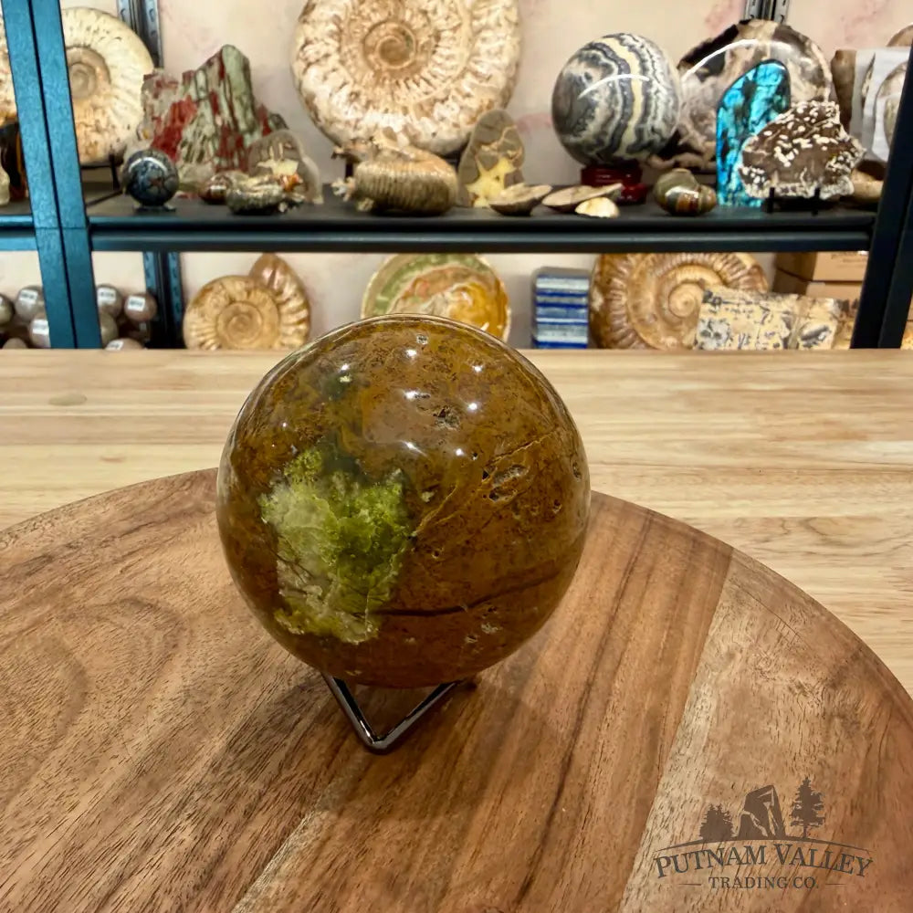 Green Opal Sphere 3.3’’ - Sphere