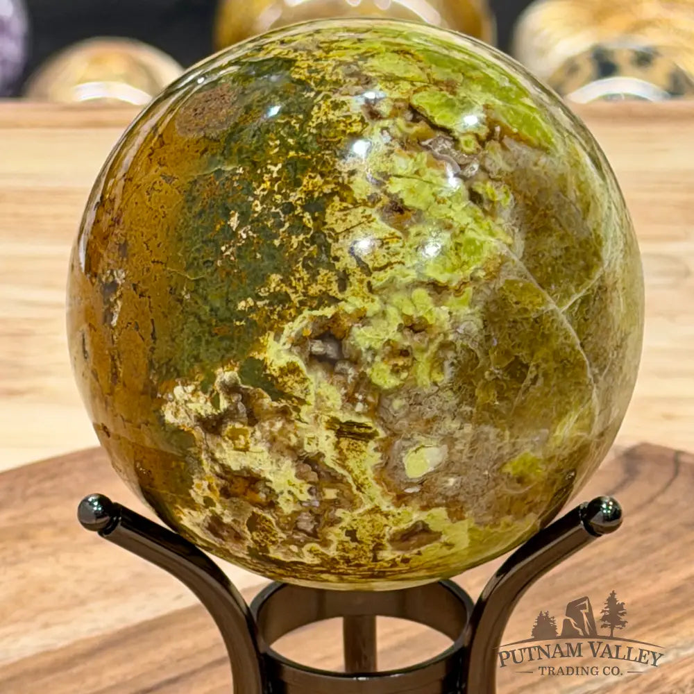 Green Opal Sphere 3.6’’ - Sphere