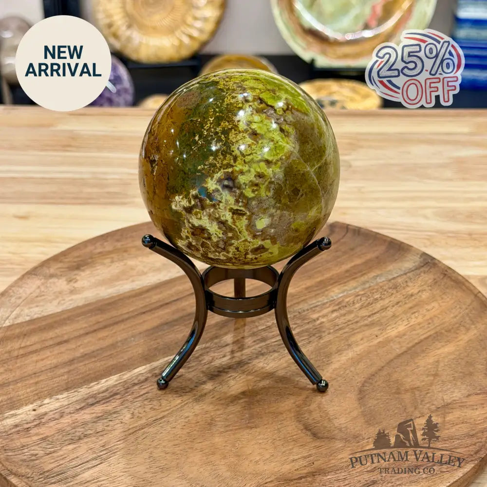 Green Opal Sphere 3.6’’ - Sphere