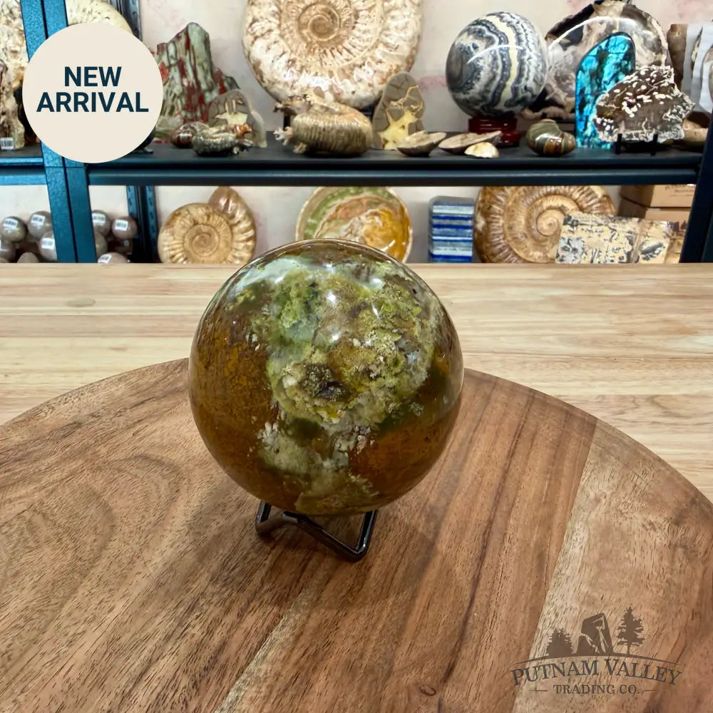 Green Opal Sphere 3.3’’ - Sphere