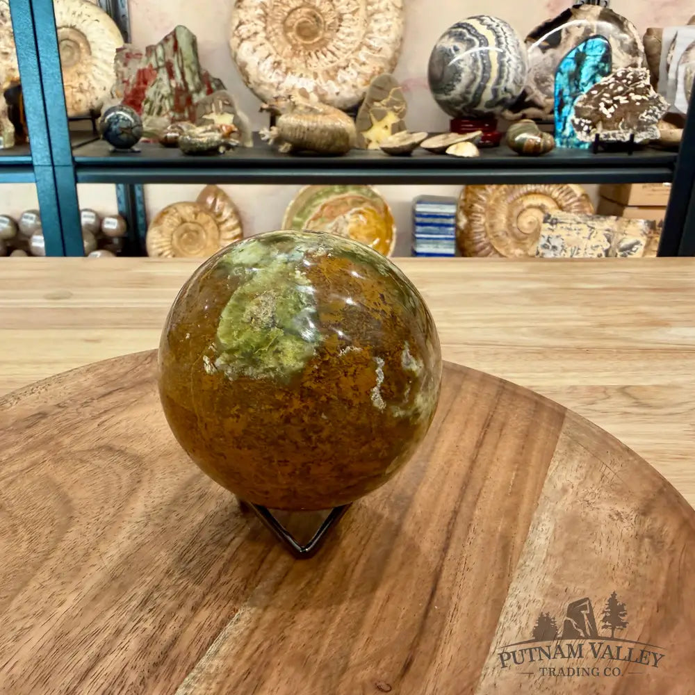 Green Opal Sphere 3.3’’ - Sphere
