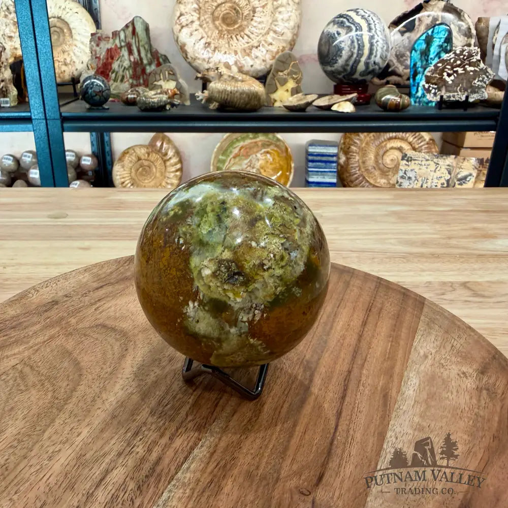 Green Opal Sphere 3.3’’ - Sphere