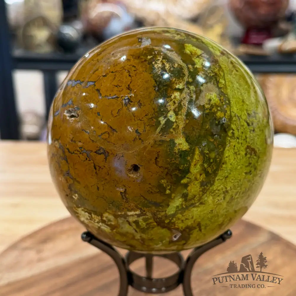 Green Opal Sphere 4.95’’ - Sphere