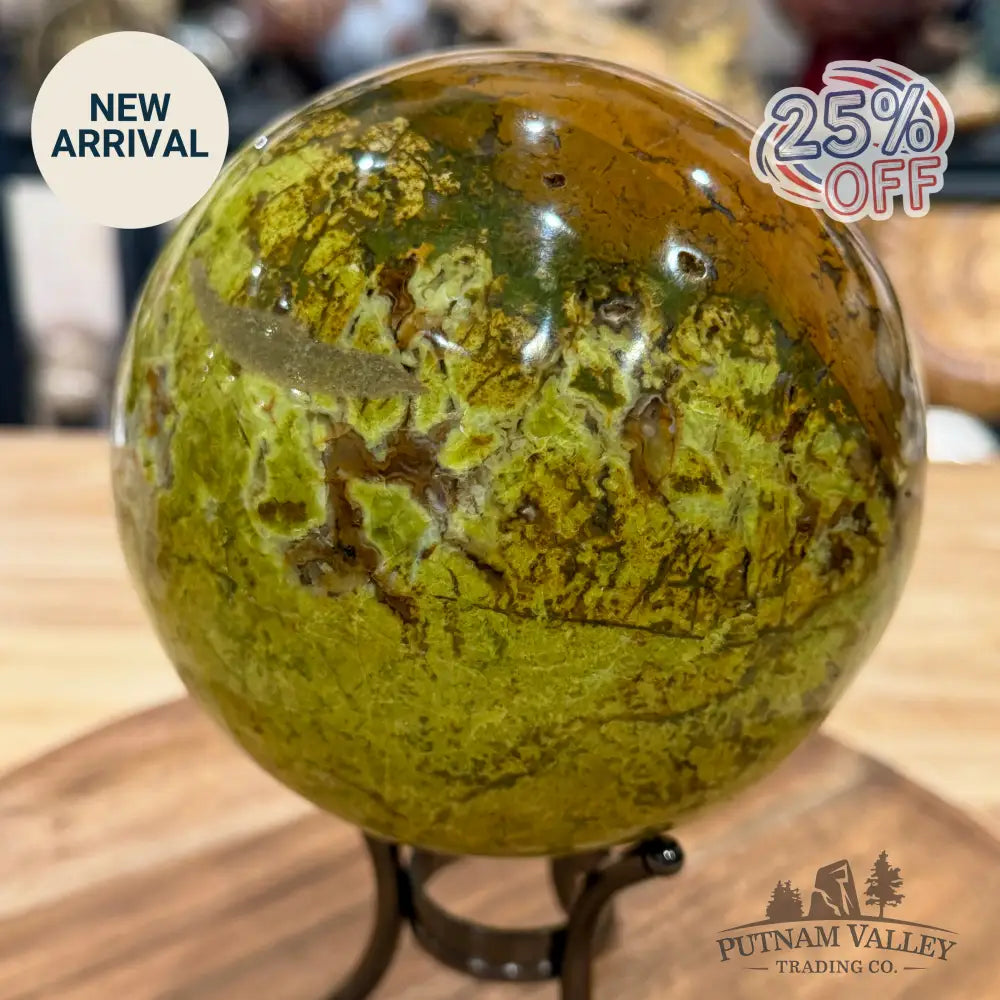 Green Opal Sphere 4.95’’ - Sphere