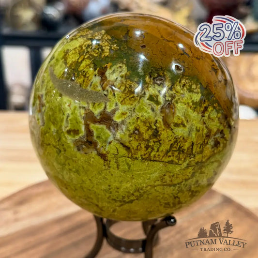 Green Opal Sphere 4.95’’ - Sphere