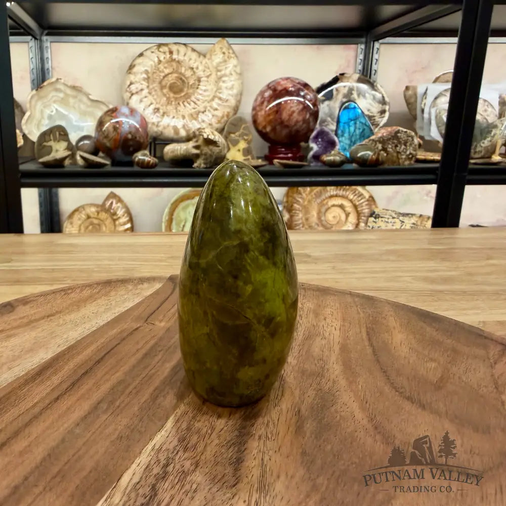 Green Opal Table Accent 3.43’’ - Sculpture
