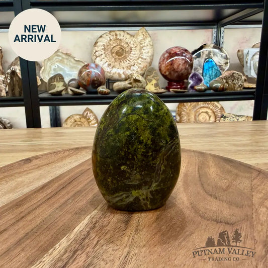 Green Opal Table Accent 3.44’’ - Sculpture