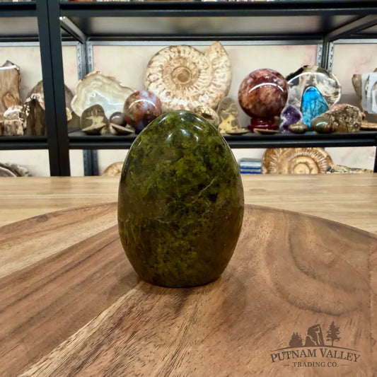 Green Opal Table Accent 3.44’’ - Sculpture