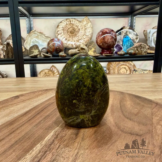 Green Opal Table Accent 3.44’’ - Sculpture