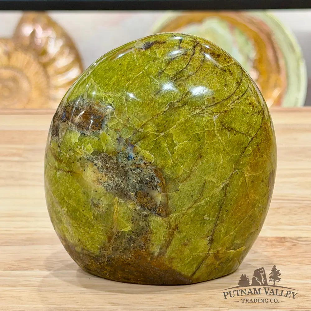 Green Opal Table Accent 4.2’’ - Sculpture