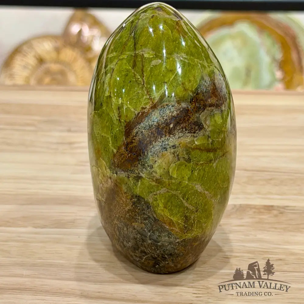 Green Opal Table Accent 4.2’’ - Sculpture