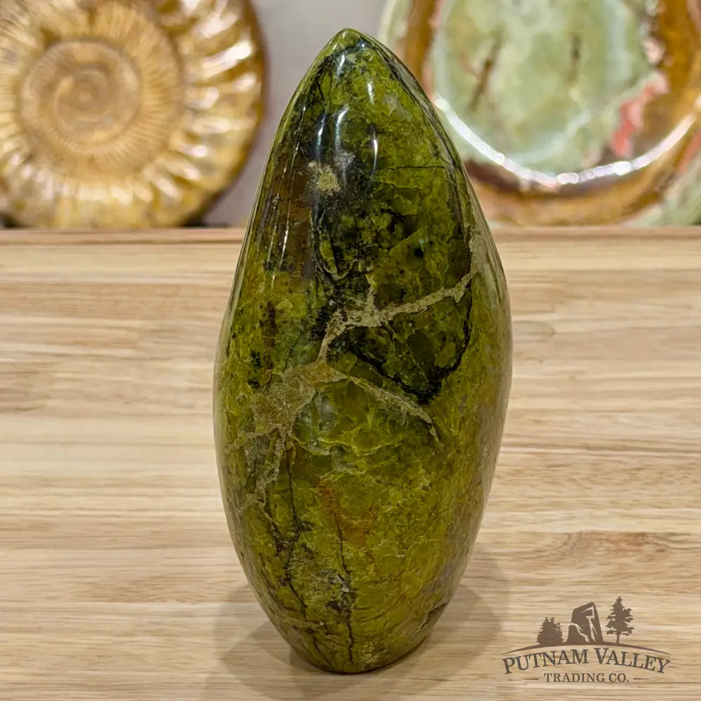 Green Opal Table Accent 5.7’’ - Sculpture