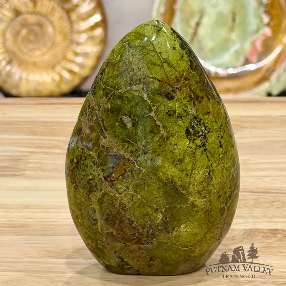 Green Opal Table Accent 5.7’’ - Sculpture