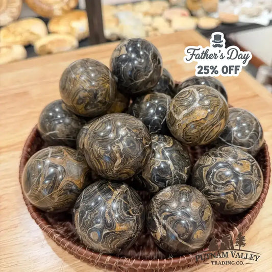 Peruvian Stromatolite Spheres - Putnam Valley Trading Co.