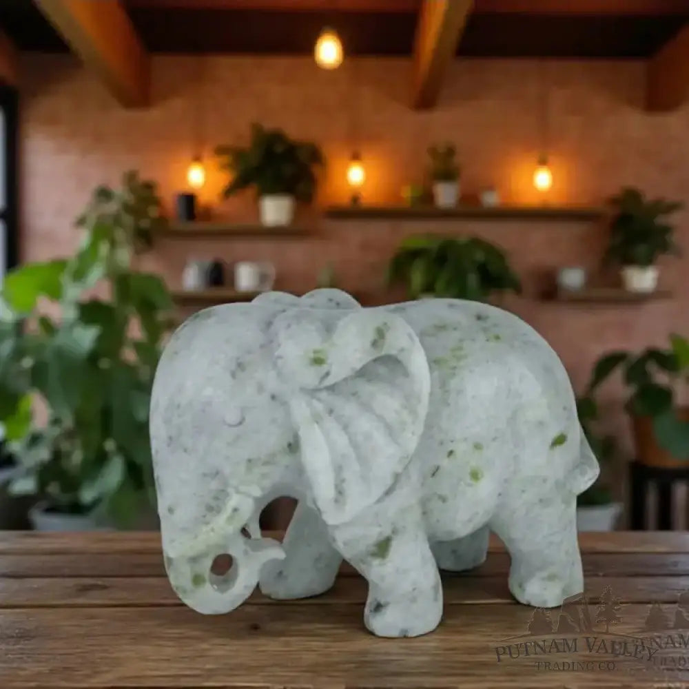 Lantian Jade Elephant - Putnam Valley Trading Co.