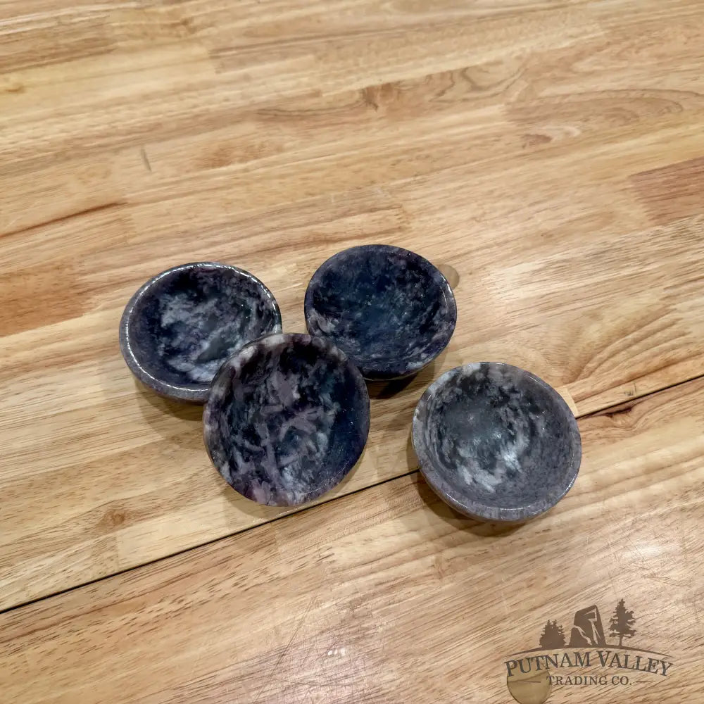 Handcrafted Brazilian Purple Lepidolite Bowls 3’’ Bowl