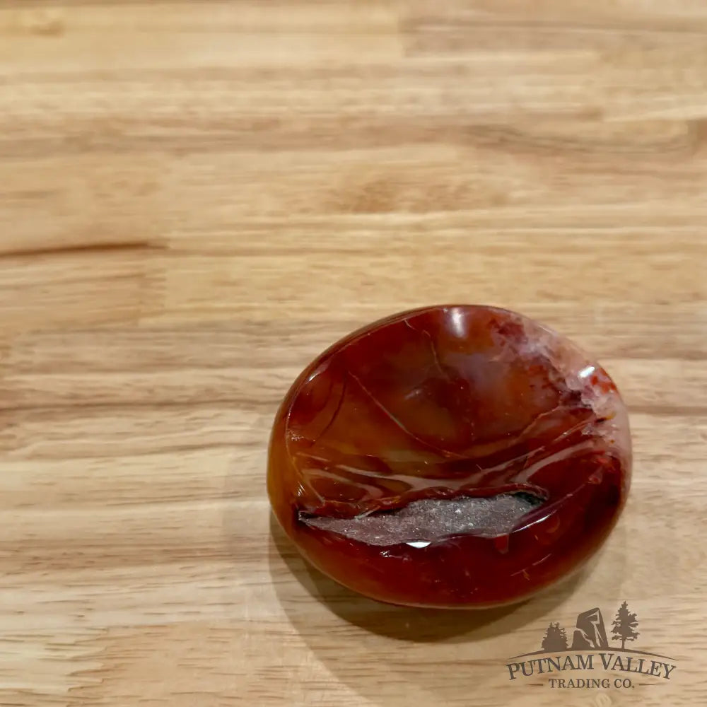 Handcrafted Carnelian Dish 3.2’’ Bowl
