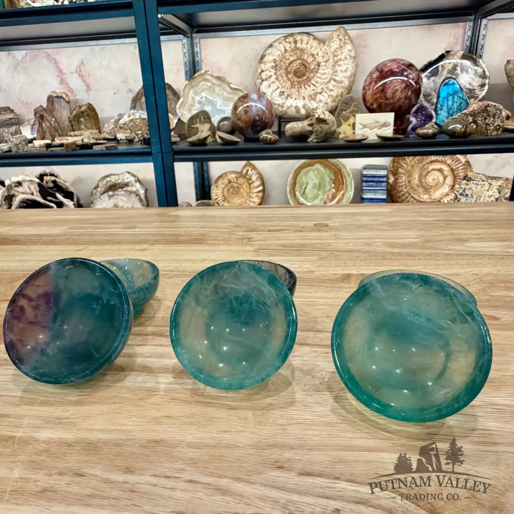 Handcrafted Fluorite Bowls 3’’ - Bowl
