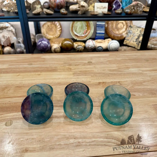 Handcrafted Fluorite Bowls 3’’ - Bowl