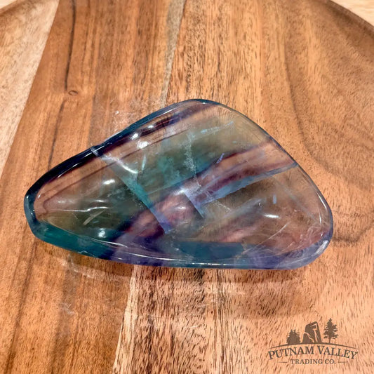 Handcrafted Fluorite Dish 4.82’’ - Bowl