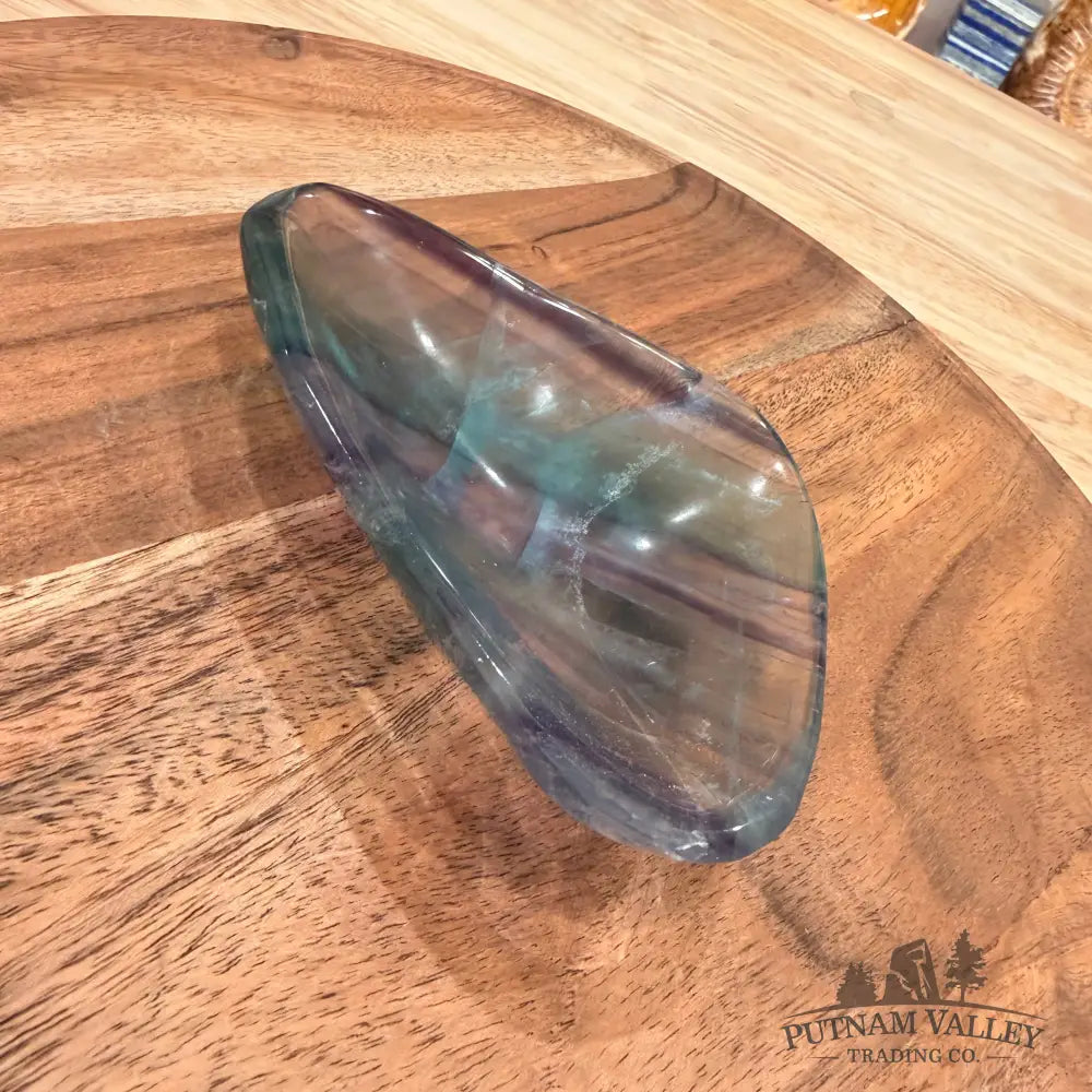 Handcrafted Fluorite Dish 4.82’’ - Bowl