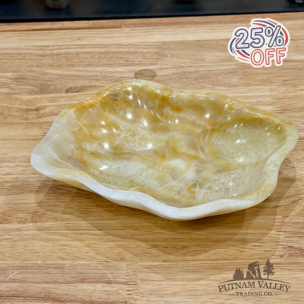 Handcrafted Mexican Onyx Bowl 7.3’’ - Bowl