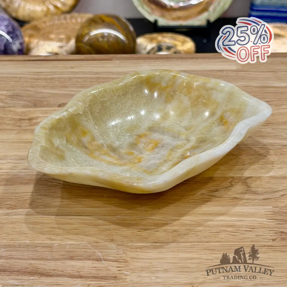 Handcrafted Mexican Onyx Bowl 7.7’’ - Bowl