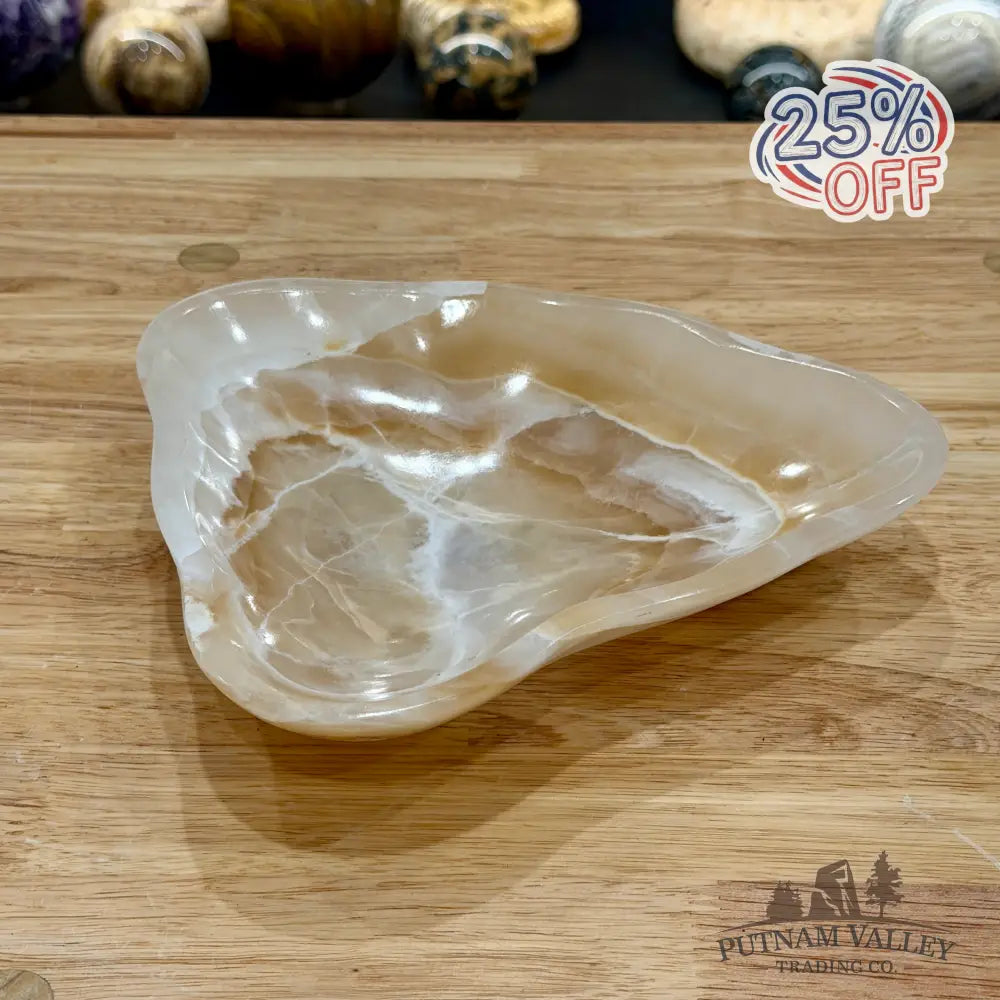 Handcrafted Mexican Onyx Bowl 8.2’’ - Bowl